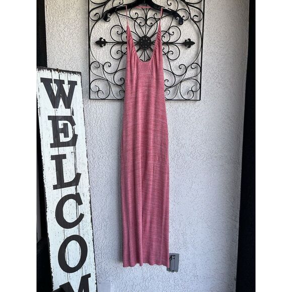 Free People Beach Honey Sweater Midi Dress - Size Small- Pink - Picture 3 of 10